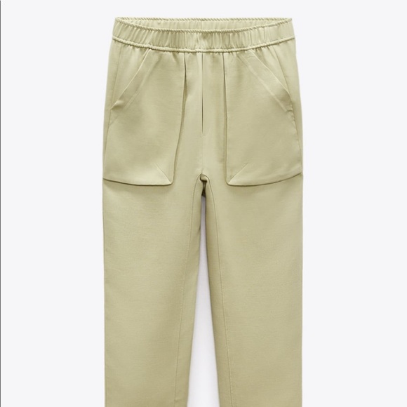 New with tags Zara high waisted pants with pockets - Picture 3 of 10